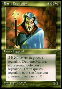 Boris Devilboon - Legends Italian (Rare)