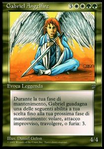 Gabriel Angelfire - Legends Italian (Rare)