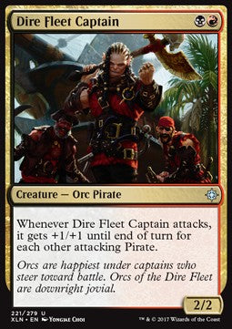 Dire Fleet Captain - Ixalan (Uncommon) [XLN-221]