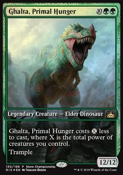 Ghalta, Primal Hunger - Store Championship Promos (Rare) [SCH-130]