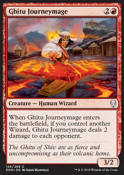 Ghitu Journeymage - Dominaria (Common) [DOM-126]
