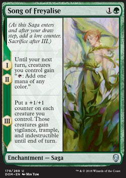 Song of Freyalise - Dominaria (Uncommon) [DOM-179]