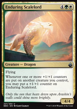 Enduring Scalelord - Battlebond (Uncommon) [BBD-221]