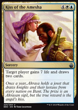 Kiss of the Amesha - Battlebond (Uncommon) [BBD-225]