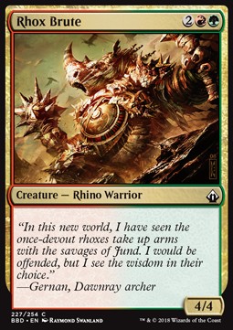 Rhox Brute - Battlebond (Common) [BBD-227]
