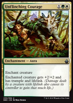 Unflinching Courage - Battlebond (Uncommon) [BBD-230]