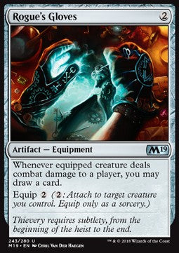 Rogue's Gloves - Core 2019 (Uncommon) [M19-243]