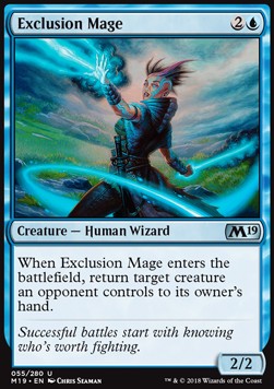 Exclusion Mage - Core 2019 (Uncommon) [M19-55]