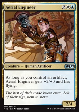 Aerial Engineer - Core 2019 (Uncommon) [M19-211]