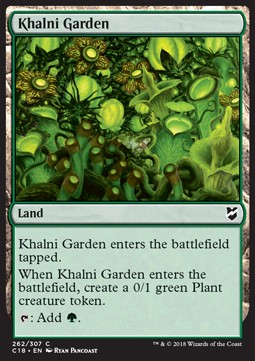 Khalni Garden - Commander 2018 (Common) [C18-262]