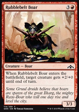 Rubblebelt Boar - Guilds of Ravnica (Common) [GRN-114]