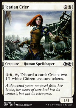 Icatian Crier - Ultimate Masters (Common) [UMA-22]