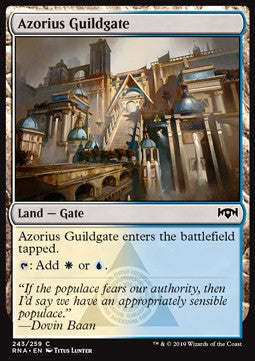 Azorius Guildgate (V.1) - Ravnica Allegiance (Common) [RNA-243]