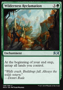 Wilderness Reclamation - Ravnica Allegiance (Uncommon) [RNA-149]
