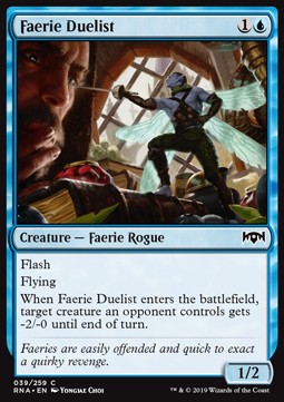 Faerie Duelist - Ravnica Allegiance (Common) [RNA-39]