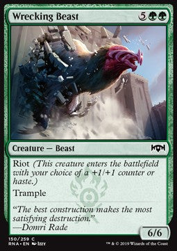 Wrecking Beast - Ravnica Allegiance (Common) [RNA-150]