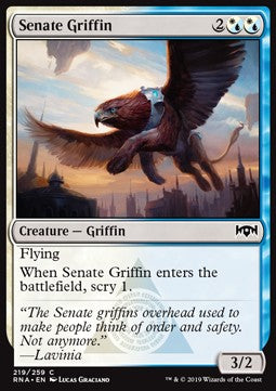 Senate Griffin - Ravnica Allegiance (Common) [RNA-219]