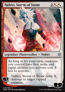 Nahiri, Storm of Stone - War of the Spark (Uncommon) [WAR-233]