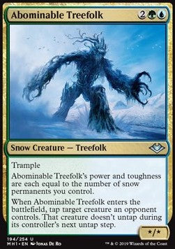 Abominable Treefolk - Modern Horizons (Uncommon) [MH1-194]