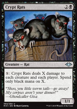 Crypt Rats - Modern Horizons (Uncommon) [MH1-84]