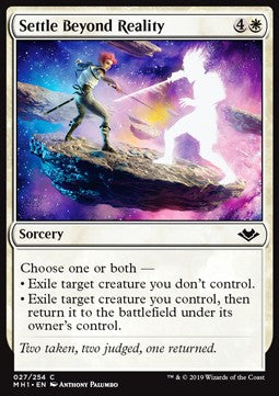Settle Beyond Reality - Modern Horizons (Common) [MH1-27]