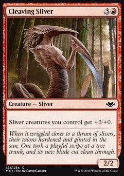 Cleaving Sliver - Modern Horizons (Common) [MH1-121]