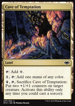 Cave of Temptation - Modern Horizons (Common) [MH1-237]