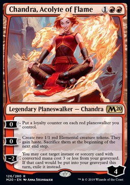 Chandra, Acolyte of Flame - Core 2020 (Rare) [M20-126]