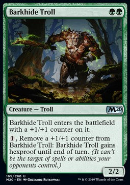 Barkhide Troll - Core 2020 (Uncommon) [M20-165]