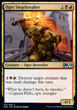 Ogre Siegebreaker - Core 2020 (Uncommon) [M20-215]