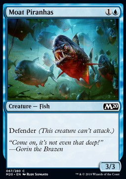 Moat Piranhas - Core 2020 (Common) [M20-67]