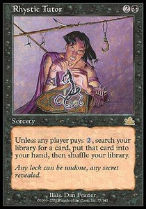Rhystic Tutor - Prophecy (Rare) [PCY-77]