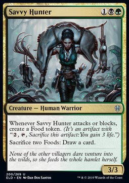 Savvy Hunter - Throne of Eldraine (Uncommon) [ELD-200]