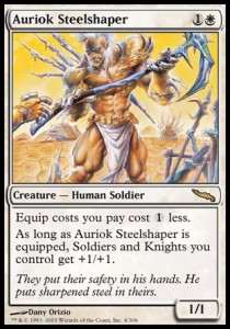 Auriok Steelshaper - Mirrodin (Rare) [MRD-4]