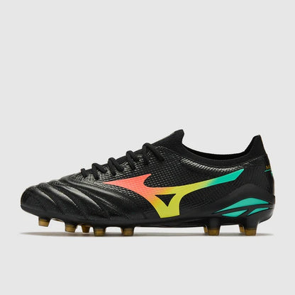MIZUNO MORELIA NEO V BETA ELITE FG NERO LAVA ORANGE