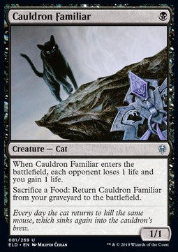 Cauldron Familiar - Throne of Eldraine (Uncommon) [ELD-81]