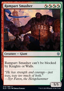 Rampart Smasher - Throne of Eldraine (Uncommon) [ELD-213]