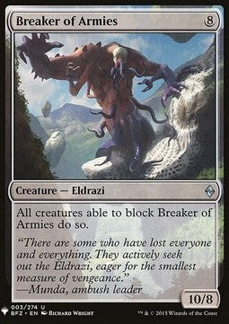 Breaker of Armies - Mystery Booster (Uncommon) [MYS-3]