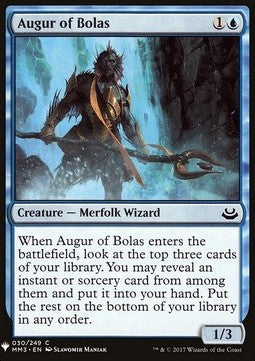 Augur of Bolas - Mystery Booster (Common) [MYS-30]