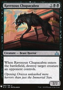 Ravenous Chupacabra - Mystery Booster (Uncommon) [MYS-82]