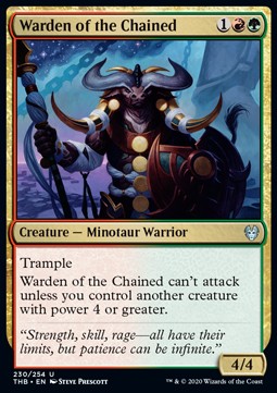Warden of the Chained - Theros Beyond Death (Uncommon) [THB-230]