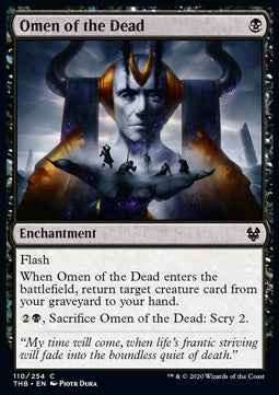 Omen of the Dead - Theros Beyond Death (Common) [THB-110]
