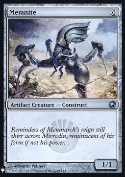 Memnite - Mystery Booster (Uncommon) [MYS-174]