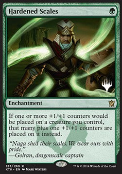 Hardened Scales - Ikoria: Lair of Behemoths: Promos (Rare) [PIKO-133]