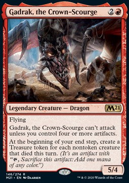 Gadrak, the Crown-Scourge - Core 2021 (Rare) [M21-146]