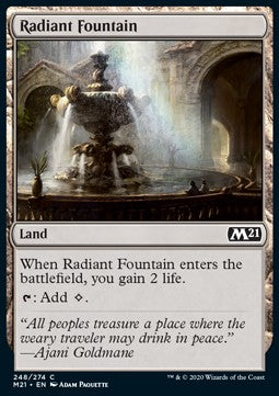 Radiant Fountain - Core 2021 (Common) [M21-248]