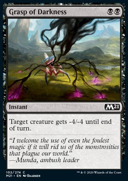 Grasp of Darkness - Core 2021 (Common) [M21-102]