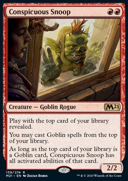 Conspicuous Snoop - Core 2021 (Rare) [M21-139]