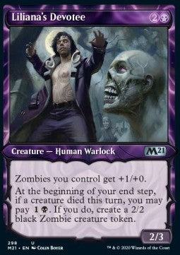 Liliana's Devotee - Core 2021: Extras (Uncommon) [XM21-298]