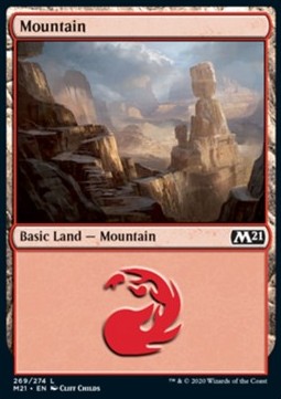 Mountain (V.1) - Core 2021 (Land) [M21-269]